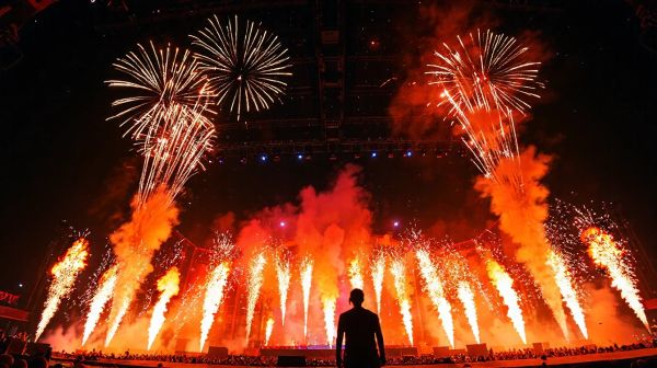 Découvrez l'univers fascinant des spectacles de feu avec Super Cho